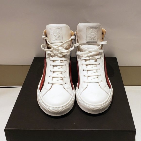 Belstaff Womens High Top Sneakers NWT - Picture 3 of 8